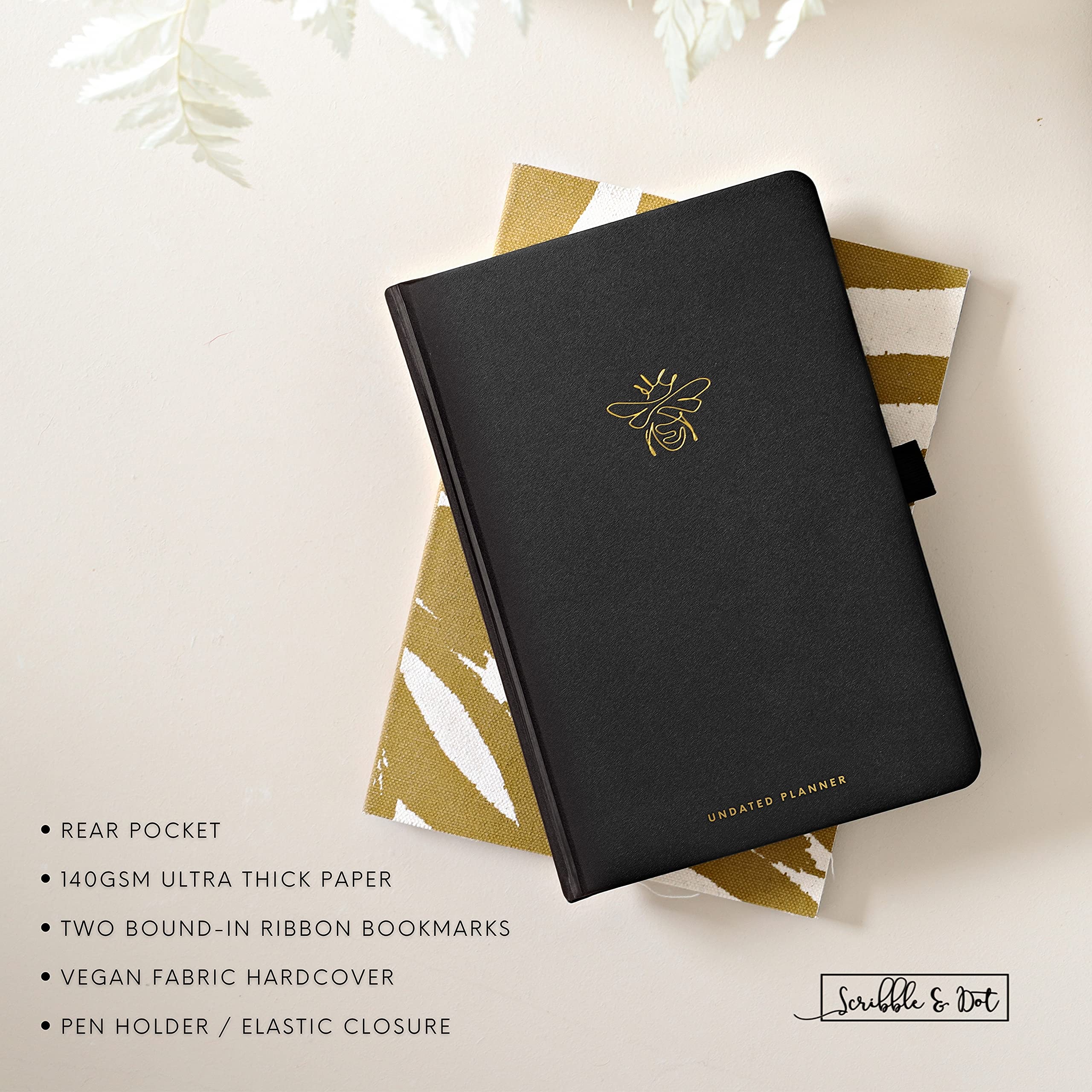 Planner Diary Weekly Planner Undated Diary A5 Thick 140gsm Paper