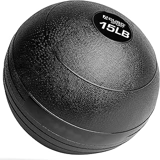 Aduro Sport Exercise Ball Weighted Medicine Ball 15 lbs for Workouts Balance Training Workout Slam Ball