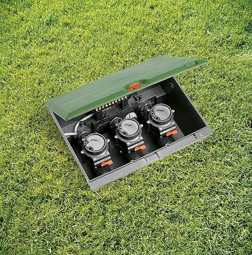 Miniatura 10 de Gardena 1251 Sistema de rociadores Válvula de riego, gris, naranja (1251-U)