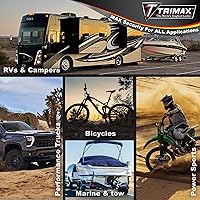 Vista 6 de Trimax SXT5 Premium 100% acero inoxidable 5/8" Clase V Cerradura de receptor extendido (3-1/2 pulgadas de longitud)