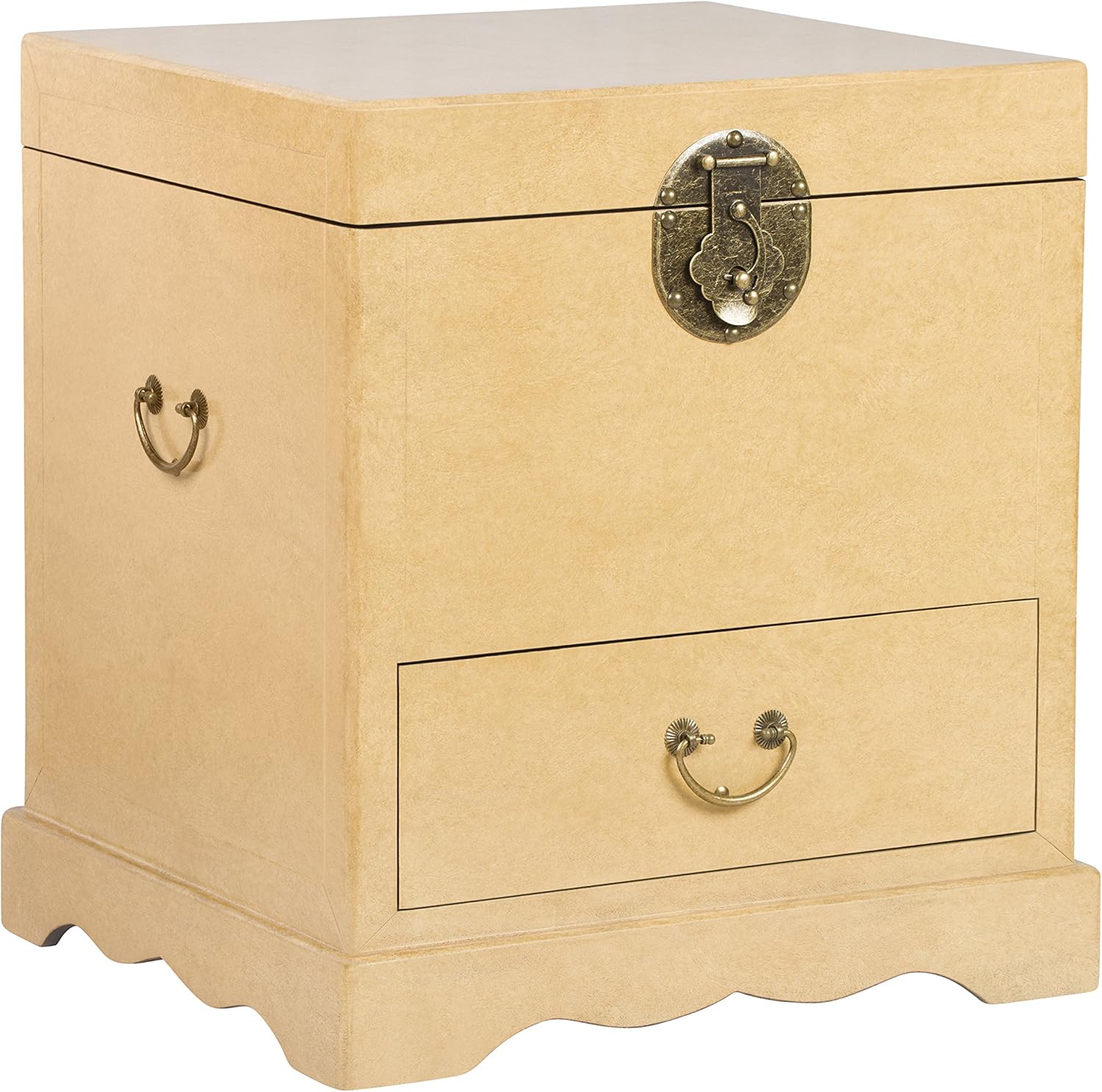 EXP Handmade Furniture Heirloom End Table/Storage Chest, 23