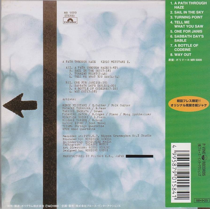 Amazon.co.jp: A PATH THROUGH HAZE: ミュージック