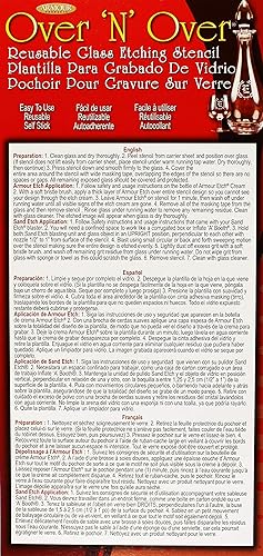 Miniatura 3 de Armour Etch Over N Over Stencil Lower Case