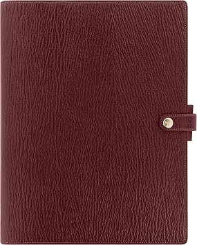 Filofax 028502 Chester Personal Organizer, A5, Red