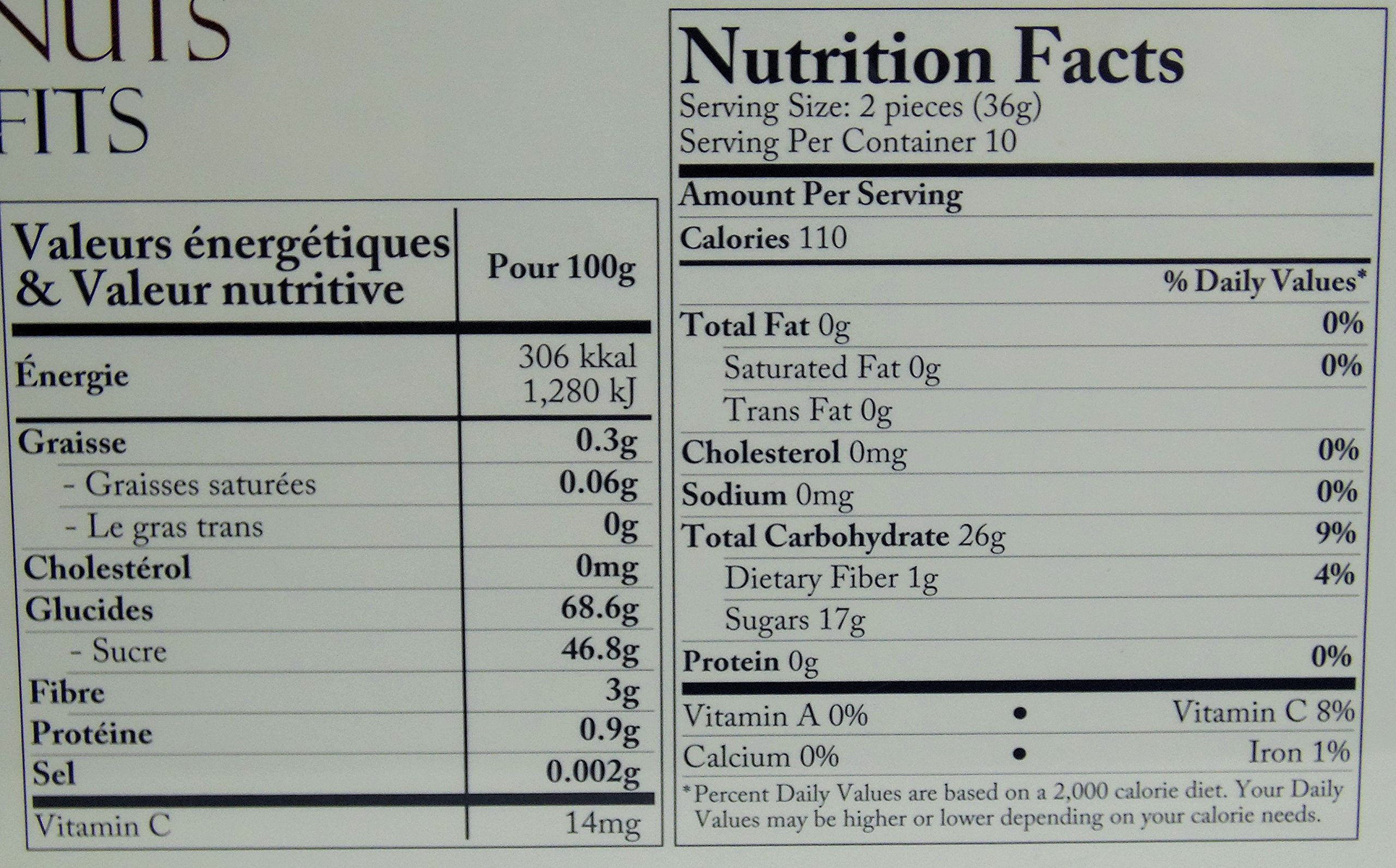 Cardelion Candied Chestnuts (360 Gram 12.6 oz, 20 Pieces)