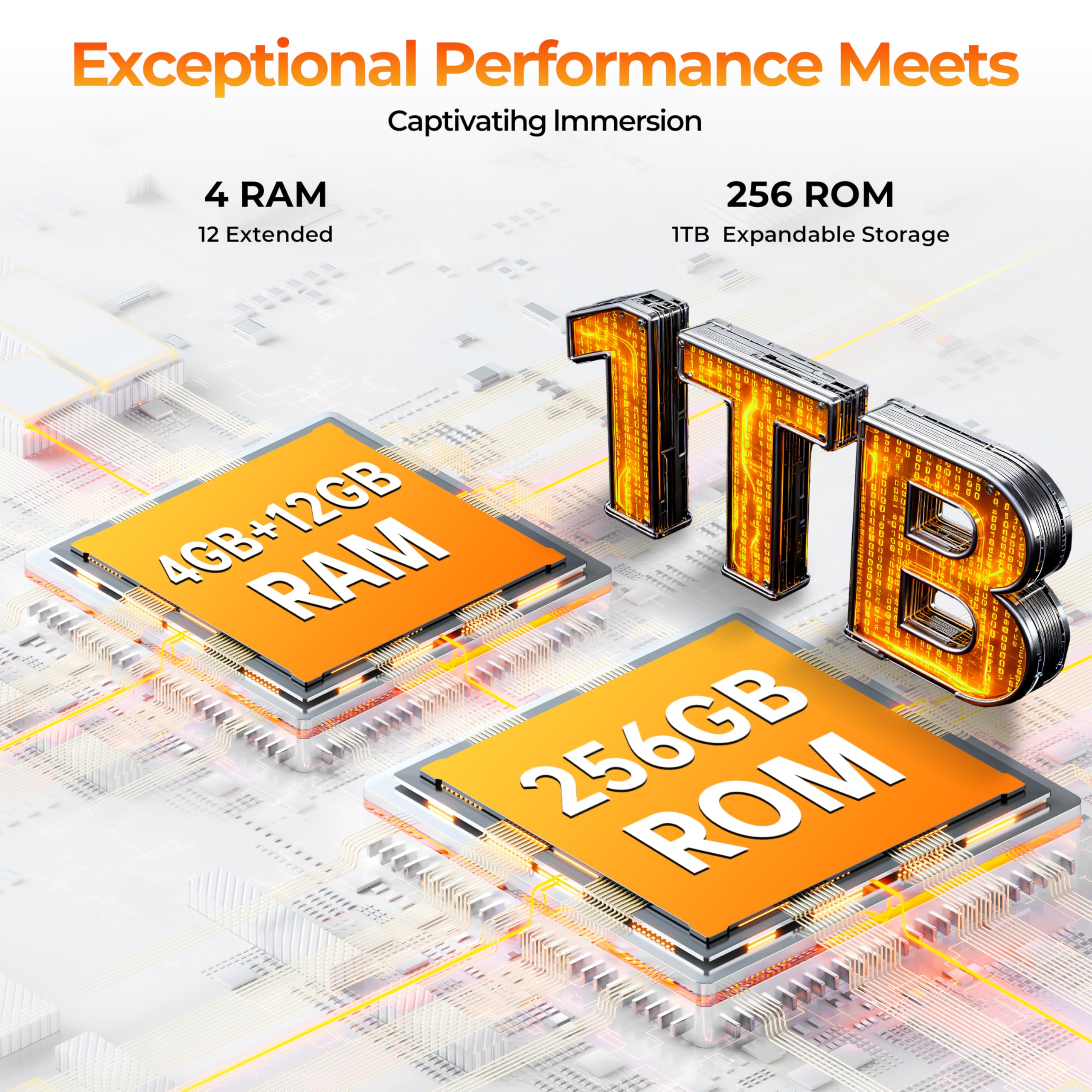 OUKITEL G5 Rugged Smartphone Unlocked 16GB+256GB/1TB TF Android 14 Rugged Cellphones, 6300mAh Battery,6”HD Display IP68/IP69K,13MP+5MP Waterproof Phones,Dual Sim/NFC/Dual Camping Light/2025 Black