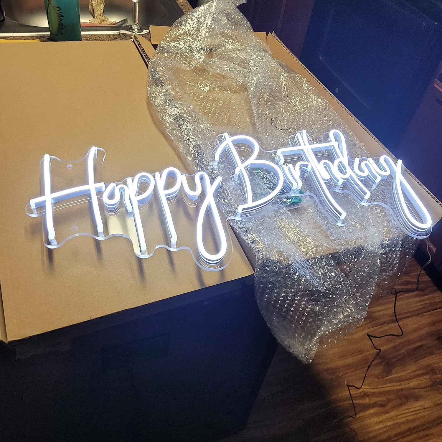 Custom Neon Signs Personalized Neon Signs for Wedding, Bedroom, Home Wall Decor, Birthday Party, Engagement Party, LED Neon Light Signs Bar Coffee Store Logo Name Neon Sign (Option 10"- 46")