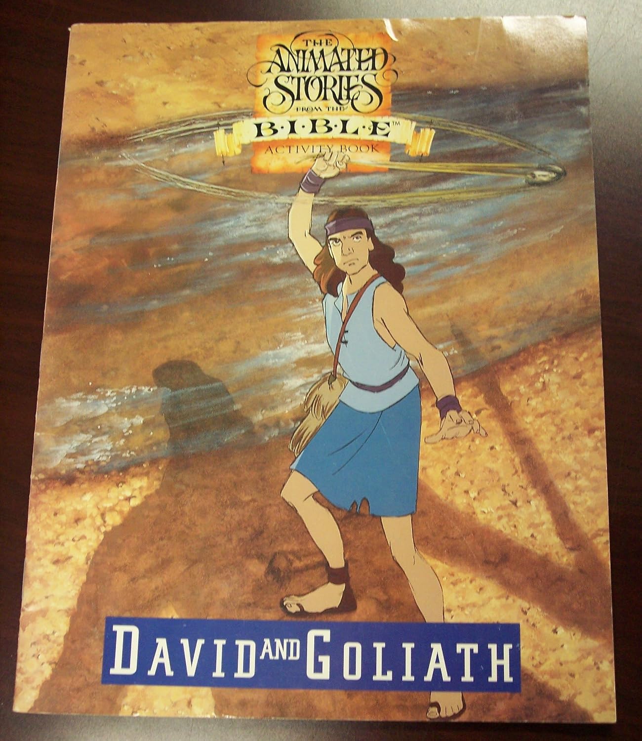 David And Goliath (The Animated Stories From The Bible Activity Book ...