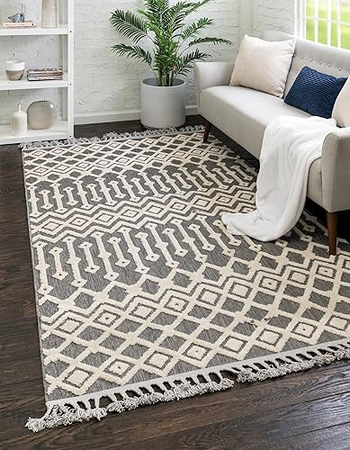 Rugs.com Arlo Collection - Alfombra mediana de 2 x 3 pies, color carbón, perfecta para entradas, cocinas, rincones de desayuno, piezas de acento