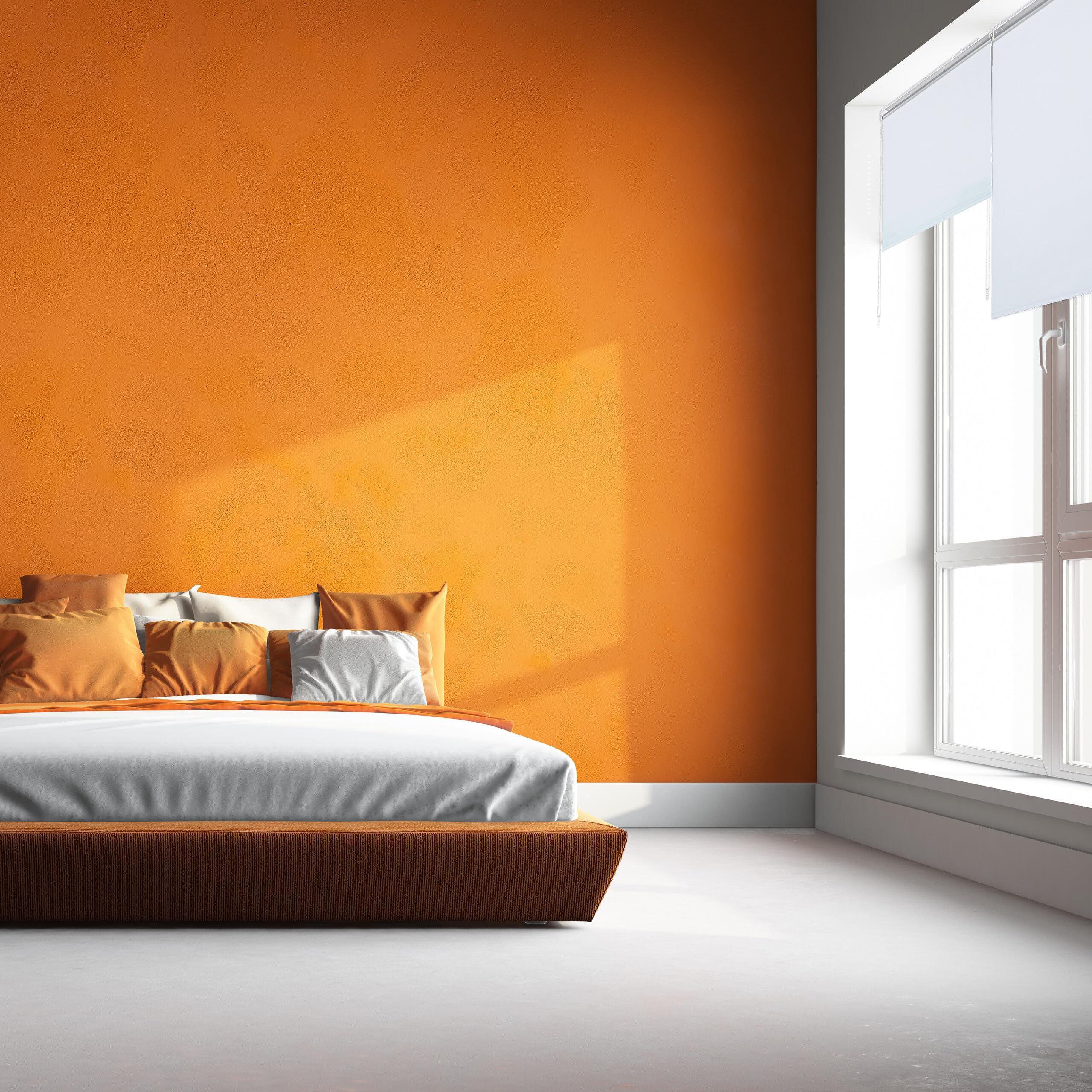 Relaxdays Tenda a Rullo per Interni Termica, Tendina Oscurante e Isolante, Catenella, 80x220cm, Tessuto L: 76 cm, Bianco