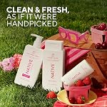 Native Shampooing Hydratant, Sans Silicone et Sans Sulfates, Rêve de Fraise, 487 mL