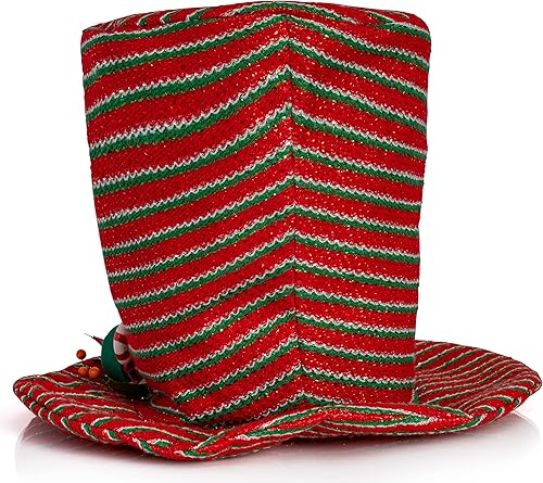 Miniatura 2 de Ornativity Sombrero de muñeco de nieve para árbol – Decoración de muñeco de nieve iluminado para vacaciones de invierno, decoración de Navidad,