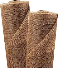 Aquagart Jutegewebe 105g/m² Jutematte Gartenjute Jute Stoff für Dekoration Haus und Garten Sackleinen Juteband für Pflanzen Winterschutz natürliches Gewebe Wurzelschutz verschiedene Längen (15m x 1m)