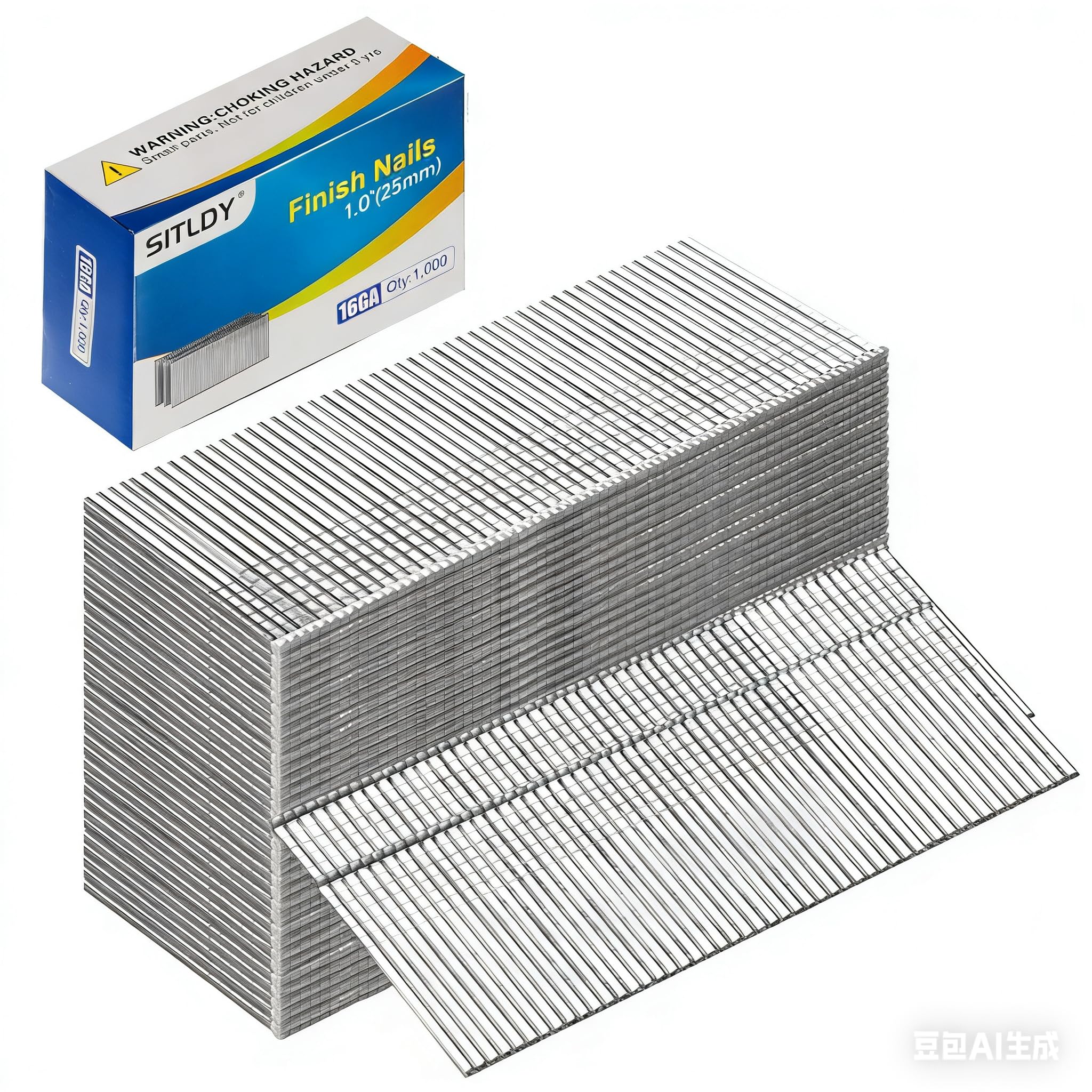 Galvanized Finish Nails - 1200 Count -18 Galvanized Finish Nails - 1200 Count -18