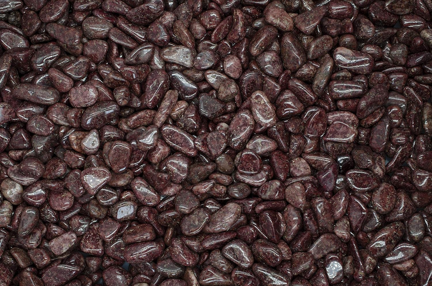 Fantasia Materials: RARE Assorted Tumbled Stones from Africa - Bulk Polished Gemstone Rock Supplies for Crafts, Reiki, Crystal Healing and More! (Size #5)