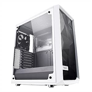 Fractal Design cristal templado alto flujo de aire compacto meshify C ATX PC caso – blanco
