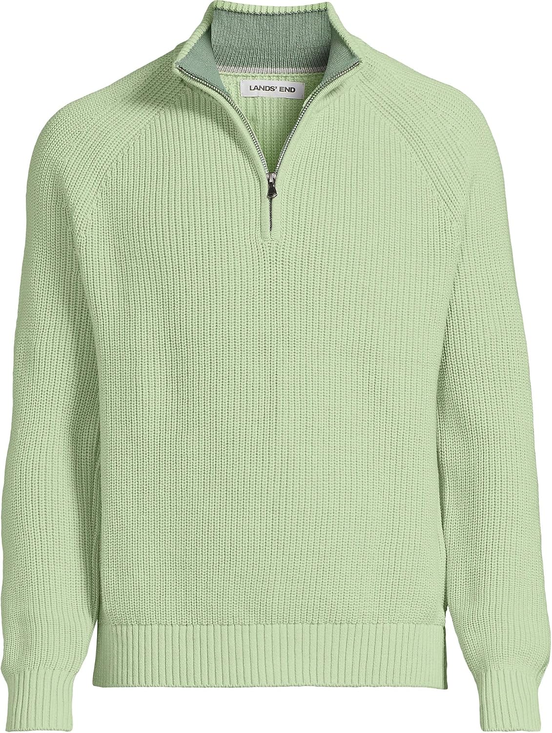 Lands' End Men's Drifter Quarter Zip Sweater
