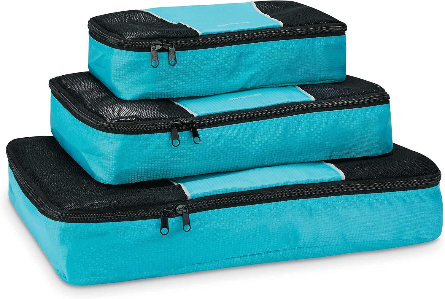  | Samsonite 3 Piece Packing Cube Set, Charcoal, One Size | Packing Organizers