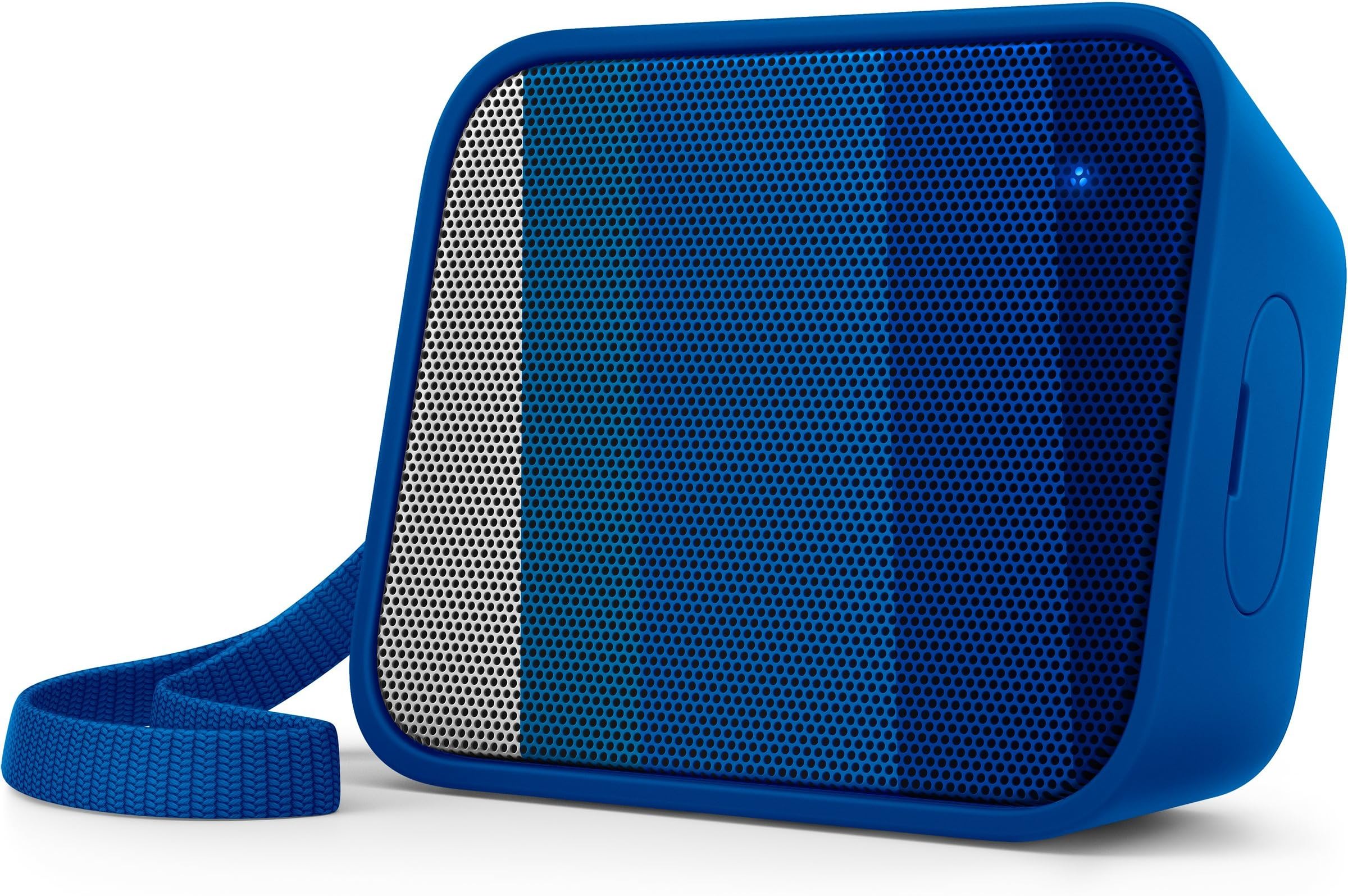 Philips BT110A/00 Splash-Proof Wireless Portable Bluetooth Speaker (Blue)