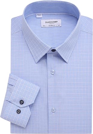 Duchamp London Checked Dress Shirt