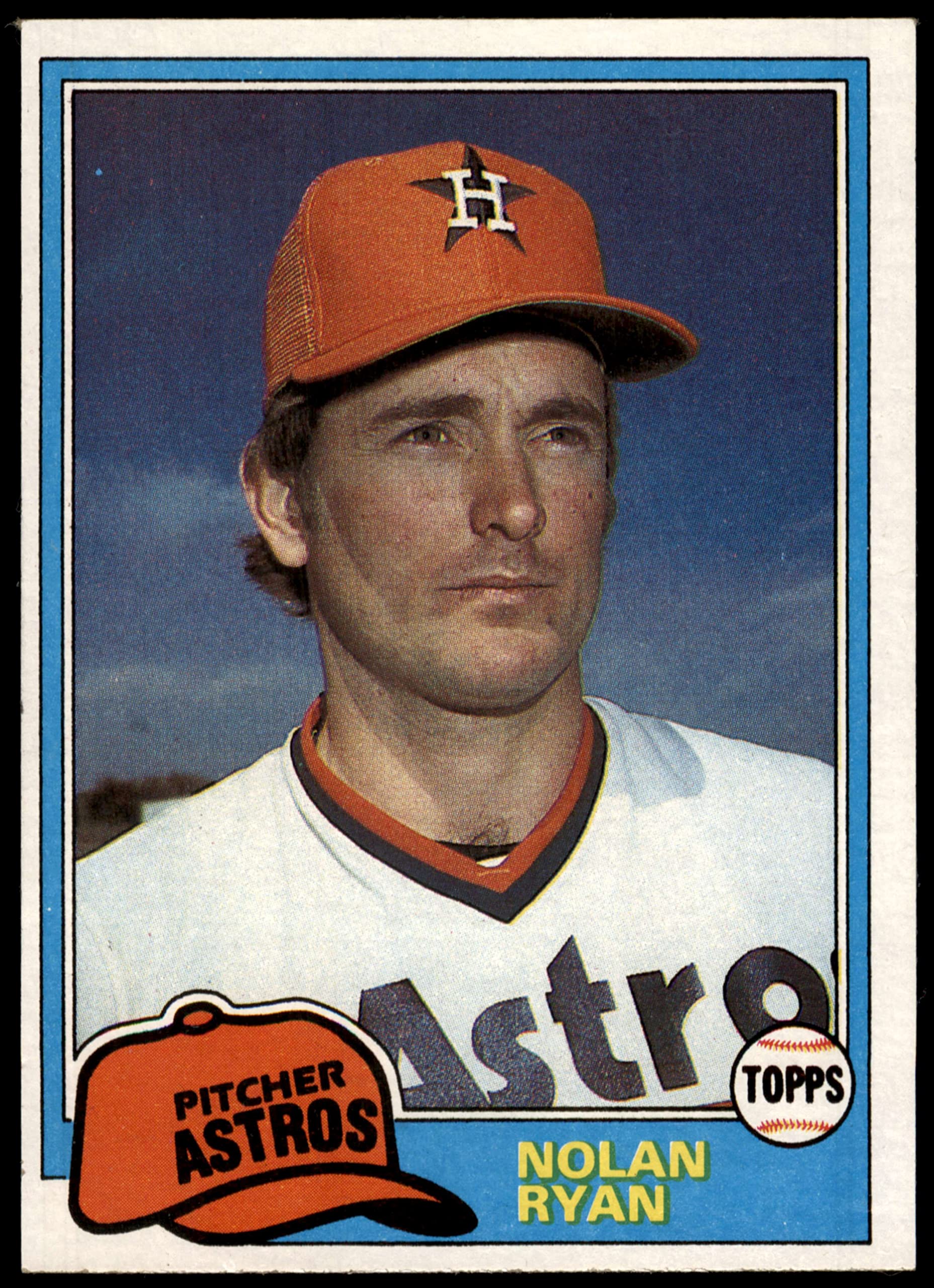 Houston　ASTROS Amazon.com: 1981 Topps # 240 Nolan Ryan Houston Astros (Baseball