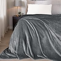 Vista 20 de NICETOWN Manta de Vellón Rosa para Sofá, Decoración Navideña Suave y Mullida de Felpa Manta de Regazo de Franela de Lujo para Niños, Súper Acogedora