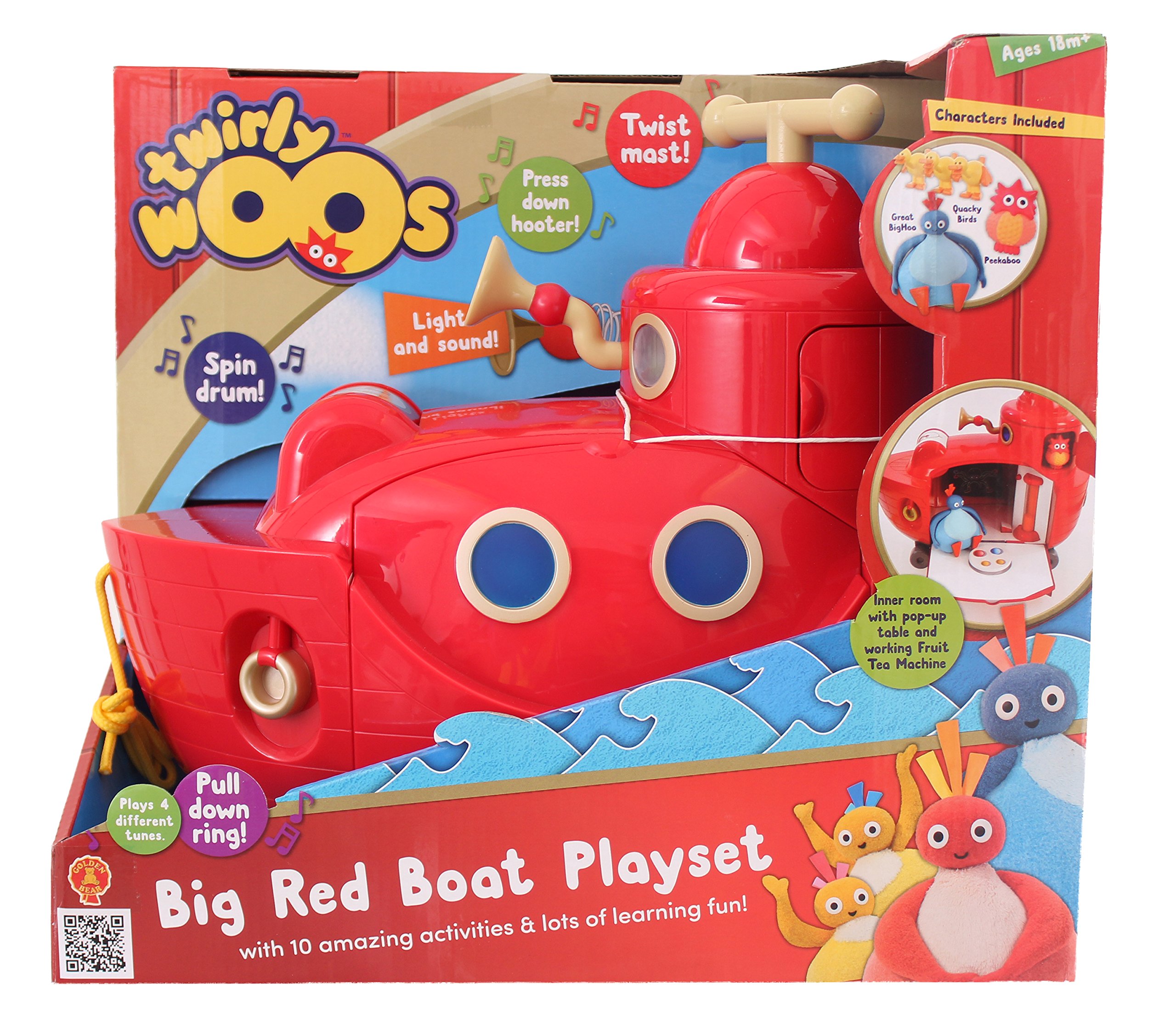 Buy Twirlywoos Big Red Boat Playset Online at desertcart KUWAIT