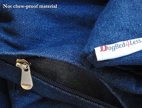 Miniatura 7 de Dogbed4less, cama para perro grande, ortopédica, gel inyectado, espuma de memoria de enfriamiento, forro impermeable y colcha duradera, tamaño