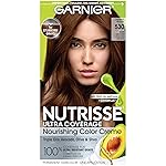 Garnier Nutrisse Ultra Coverage Hair Color, Deep Medium Golden Brown (Chestnut Praline) 530 (Packaging May Vary), Pack of 1