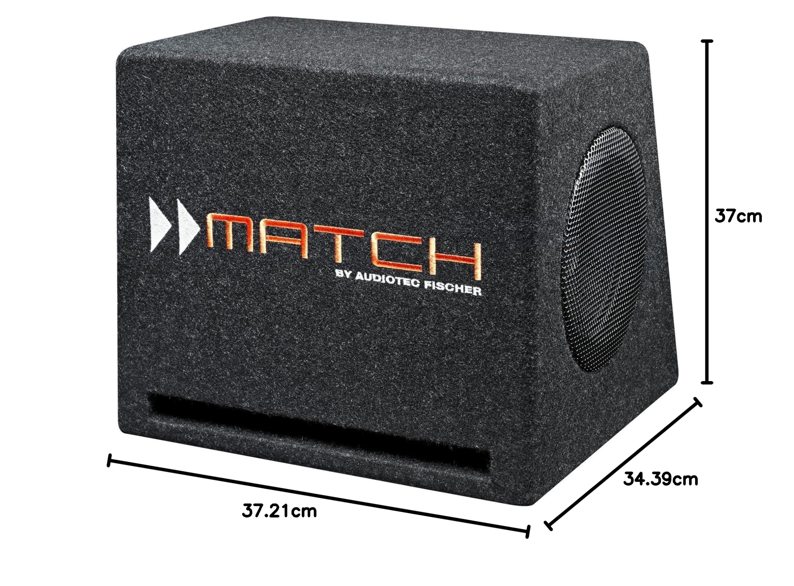 Match Bassreflexbox PP 7E-D 16 5 cm/6 5" 200 Watt RMS