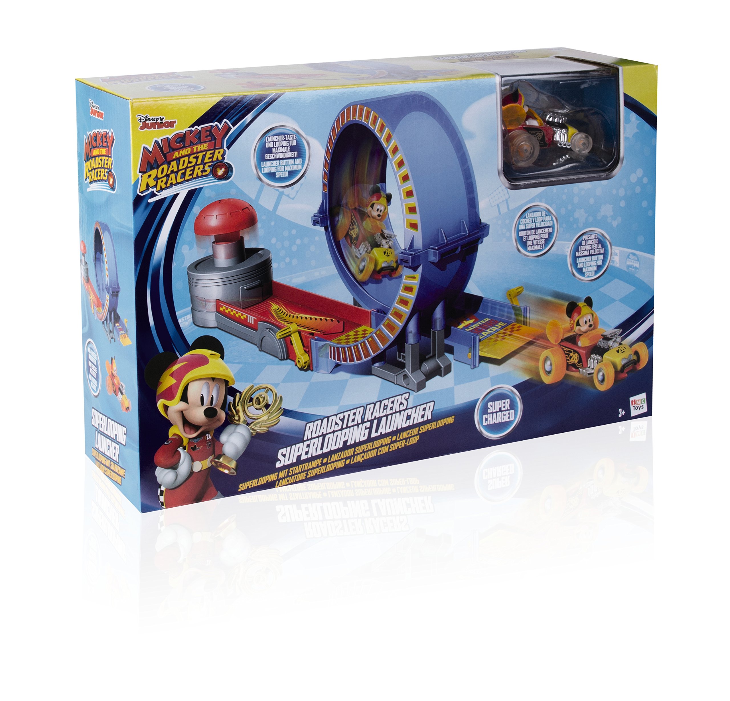 Mickey Mouse - Launcher with Looping, Multicoloured (IMC Toys