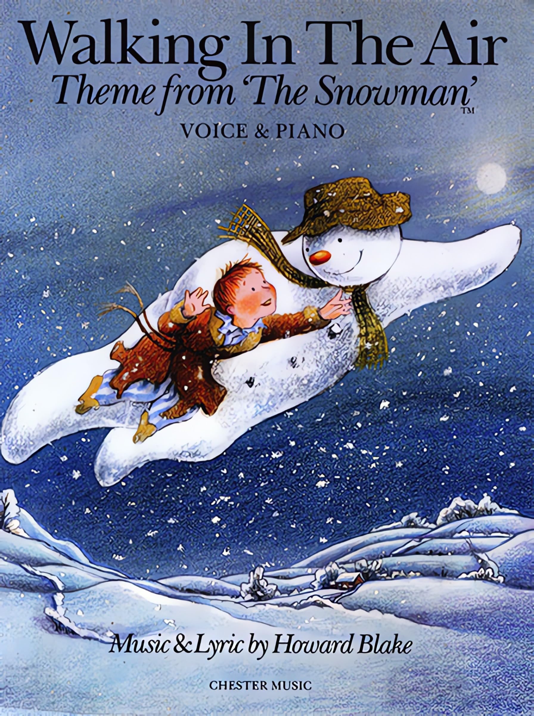 Walking In The Air Howard Blake Book [Softcover] Vocal and Piano Chester Music