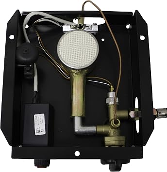 Hiland 3BOLT Replacement Burner for Square Glass Tube Heaters with Regulator and Safety Features