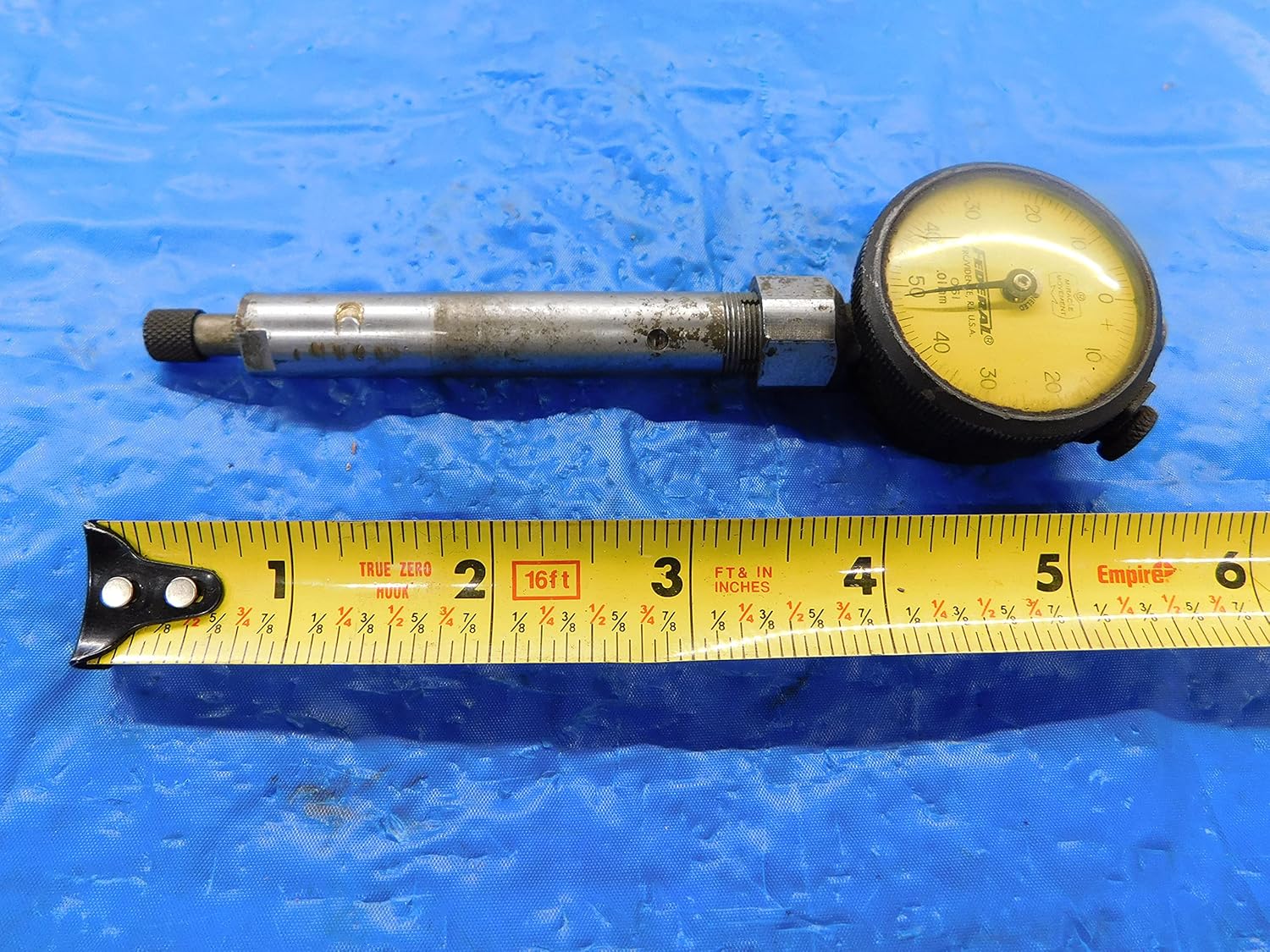 MAHR Federal O6I DIAL Indicator BORE GAGE .01MM Graduation Full Jeweled - MS3662BU