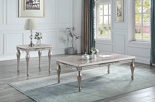 Miniatura 2 de simple relax Mesa auxiliar Pelumi, platino