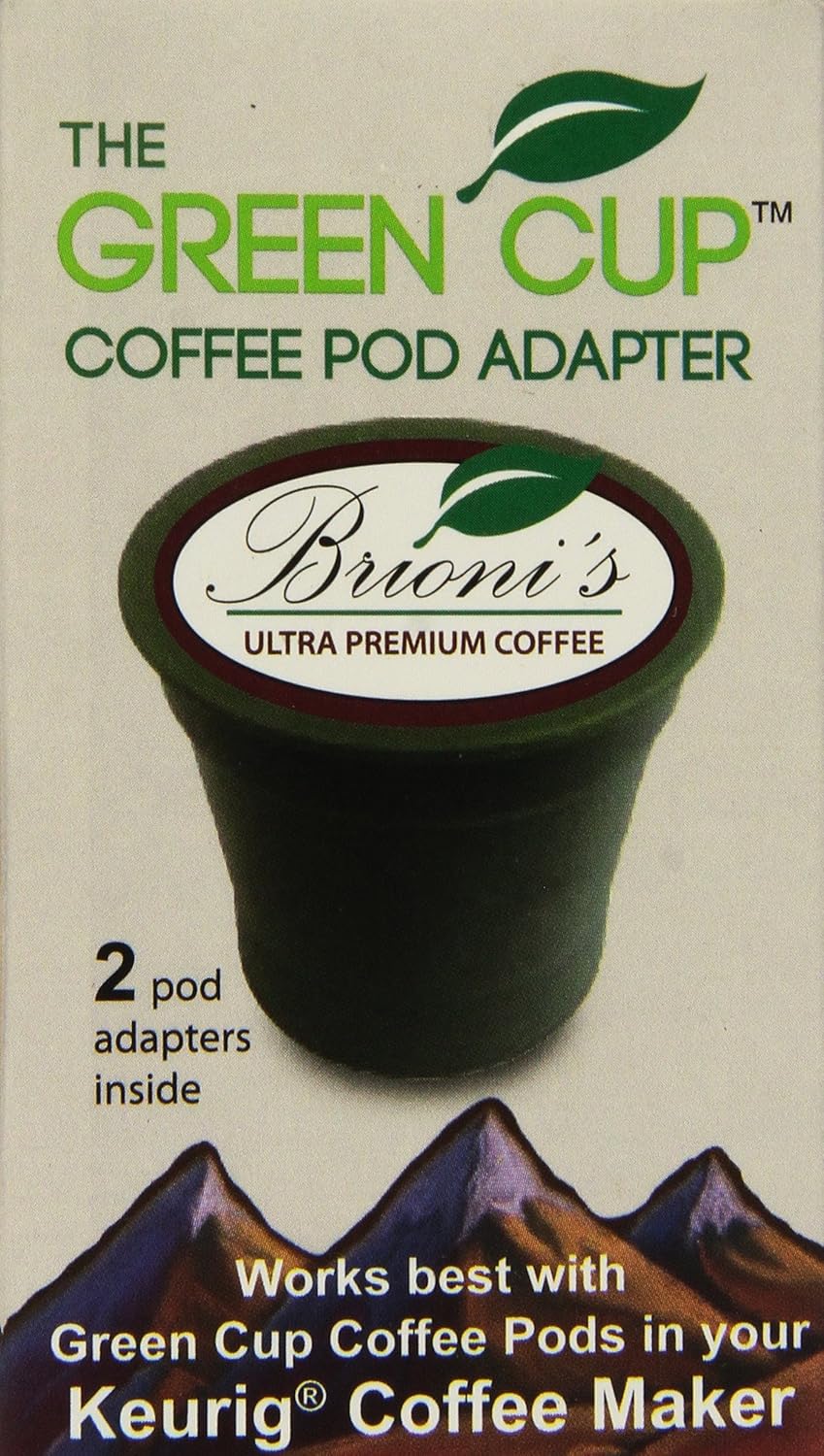 The Green Cup Coffee Pod Adapter for Keurig and Kcup Coffee Machines