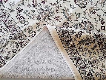 Noble Carpets Persian Design Silk Carpet 9 x 12 Feet Carpets for Hall