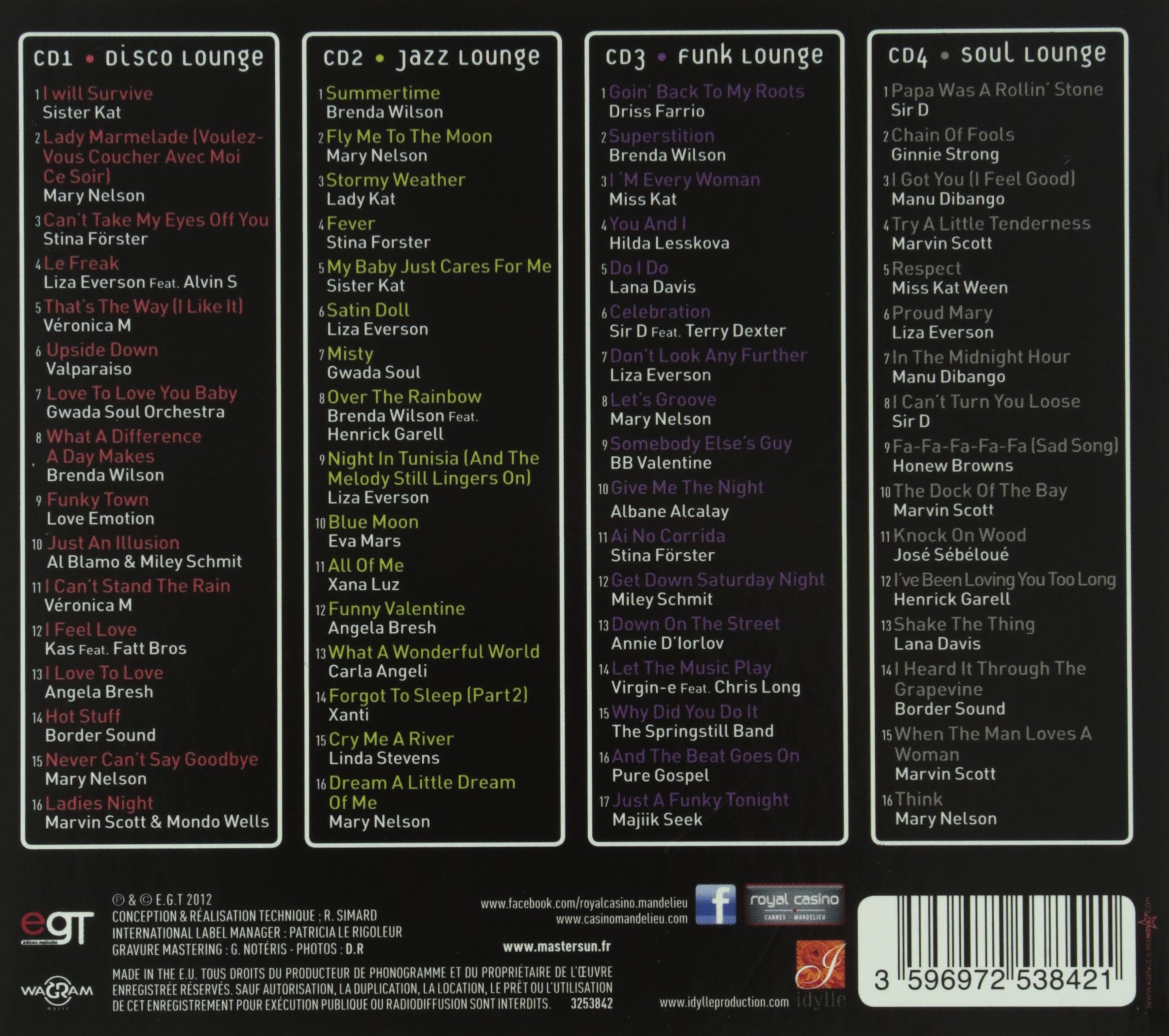L'Essential Lounge Music (4 CD)