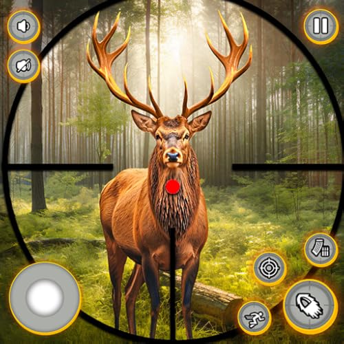 Simulador de caza de ciervos: el mejor juego de disparos con francotirador en la jungla y safari en la naturaleza