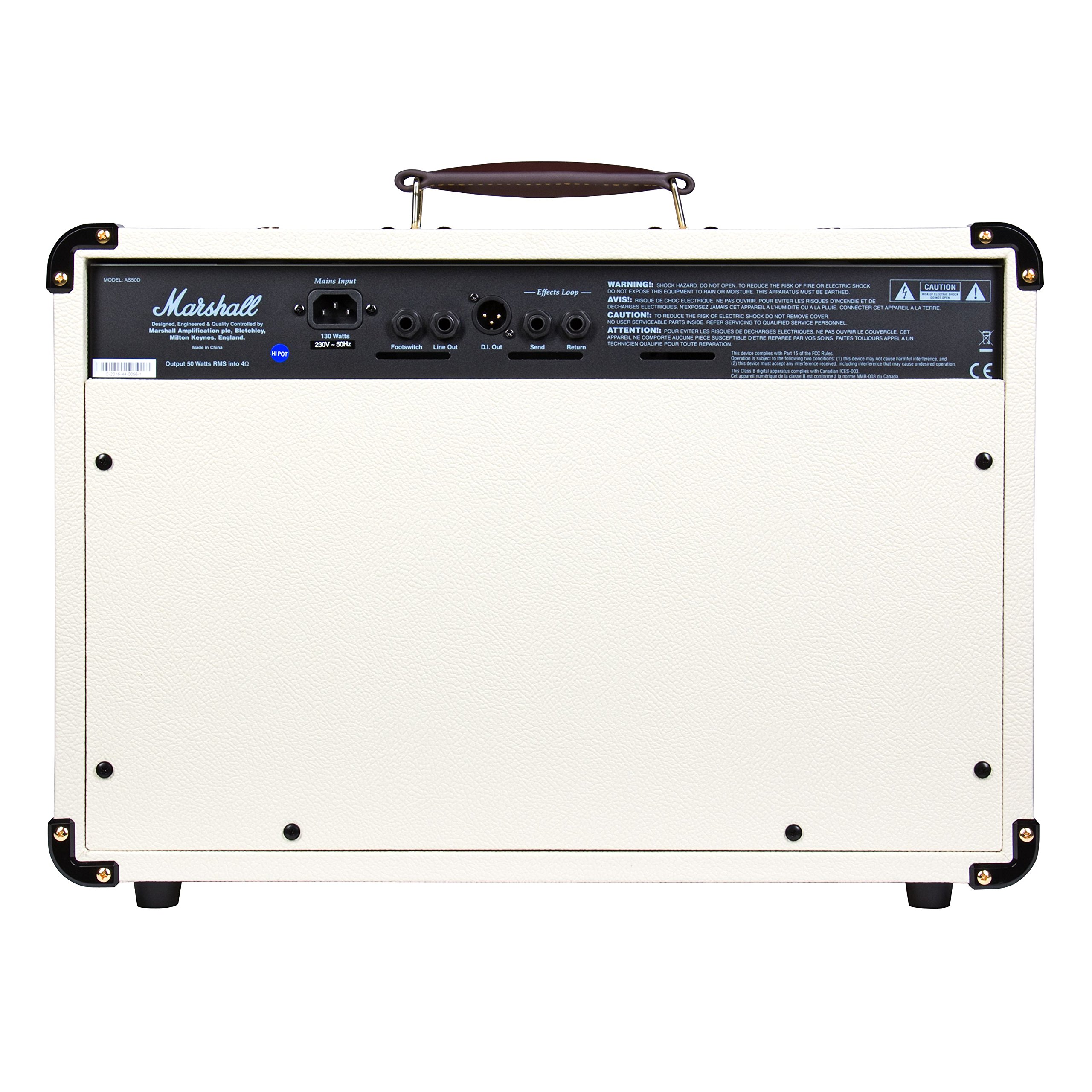 Amplis electro-acoustiques MARSHALL AS50D CR - CREME
