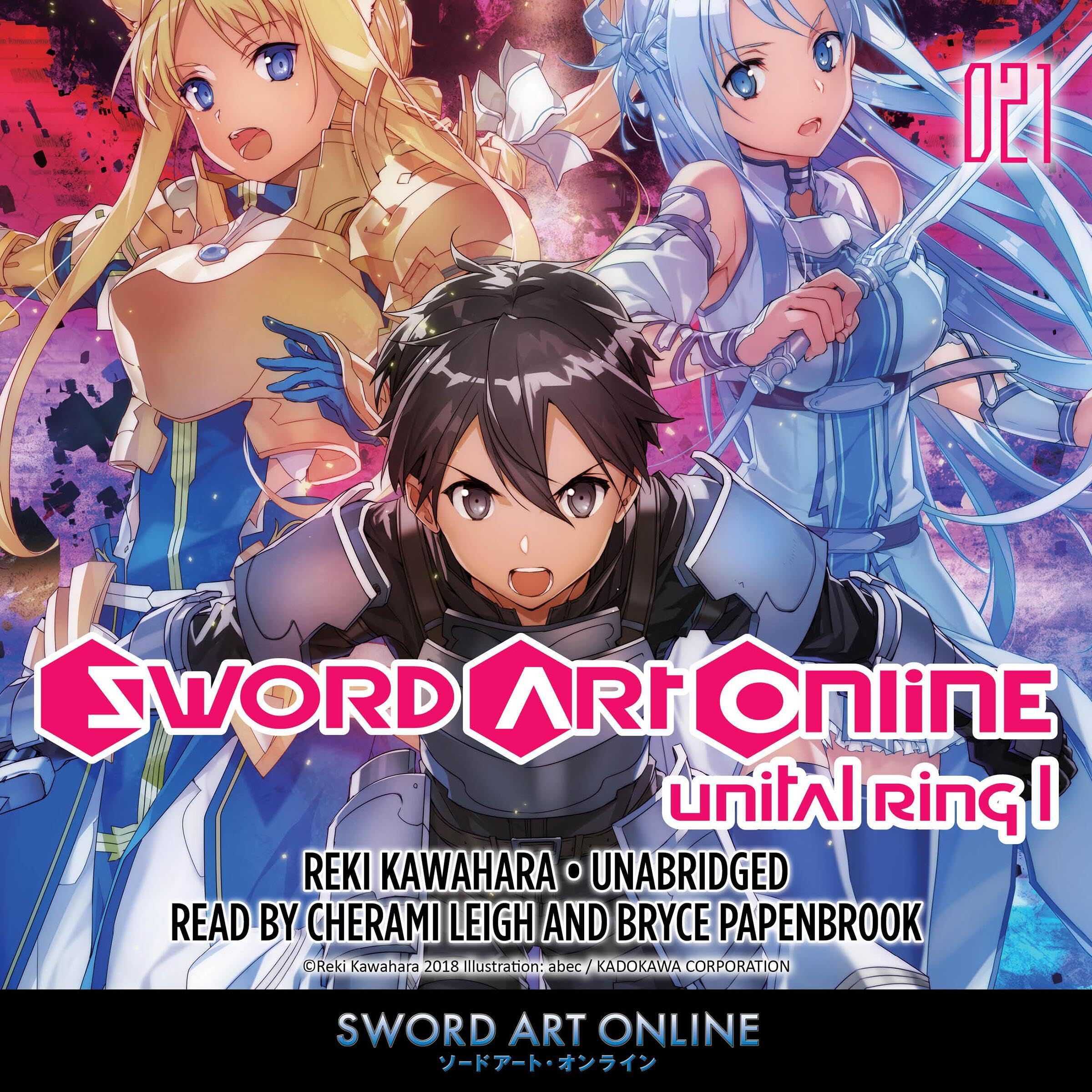 Cover art for Sword Art Online 21 (light novel)