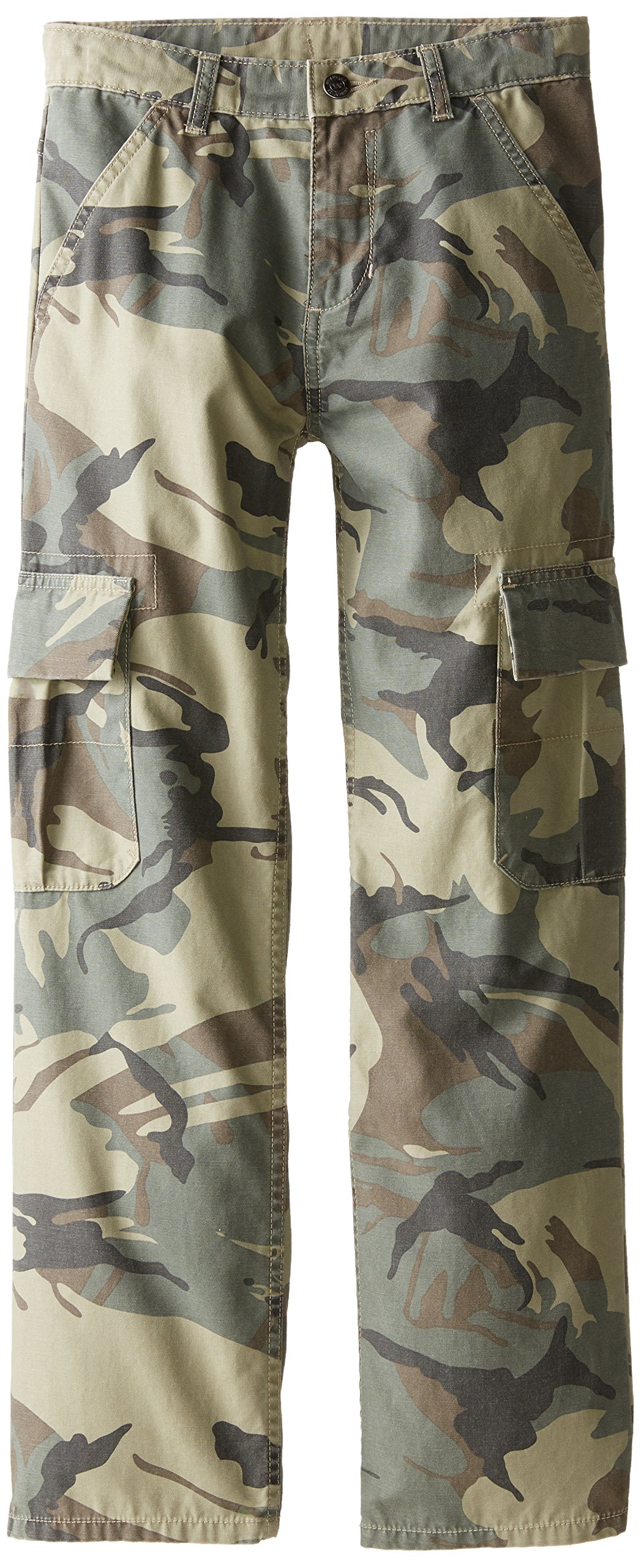 Pantalon cargo garçon Wrangler Authentics robuste taille 16 ans olive