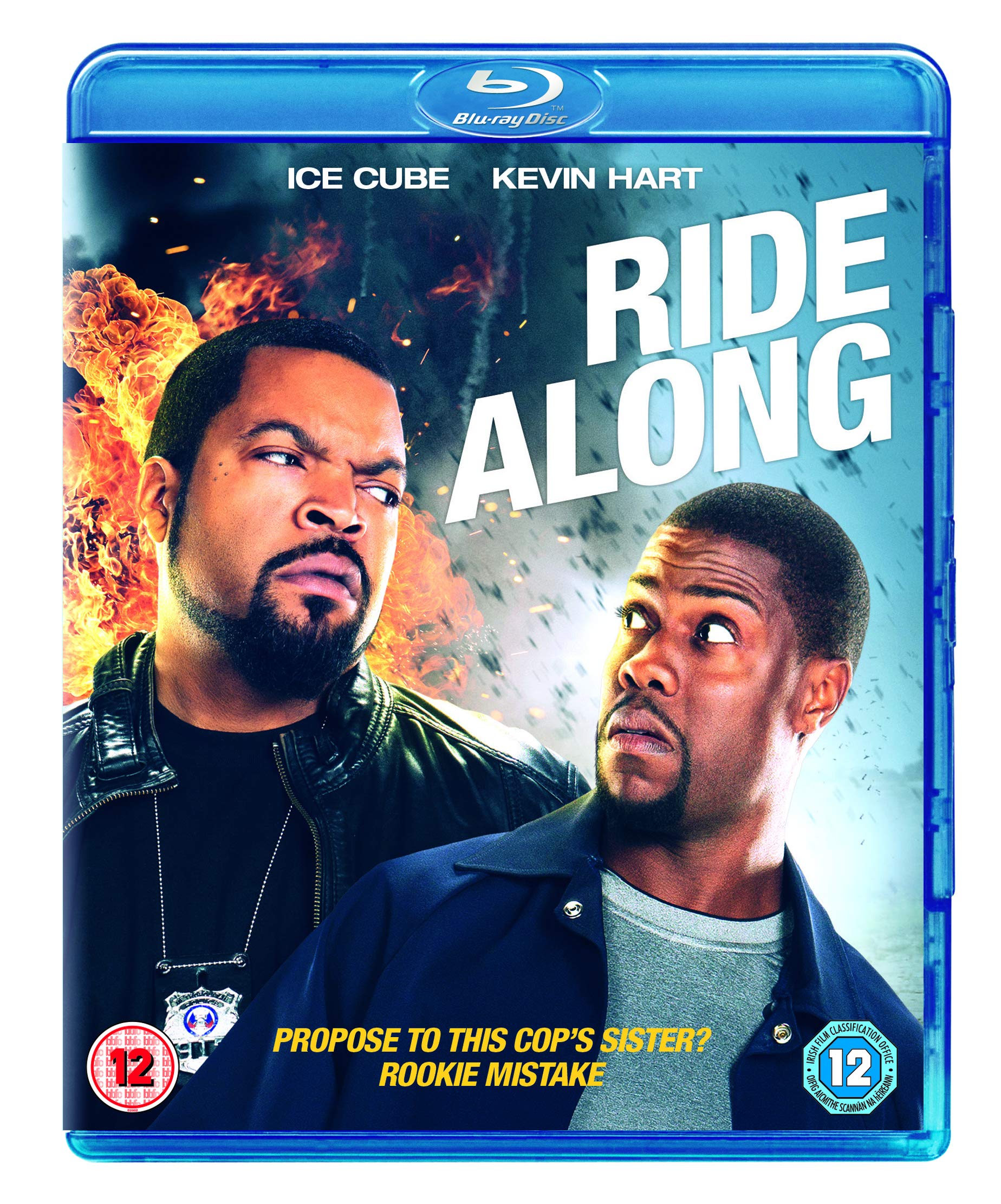 Ride Along Blu-ray 2013 Ice Cube/Kevin Hart Like New Condition