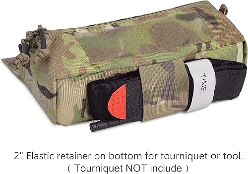 Miniatura 8 de PETAC GEAR Mini bolsa táctica de la gota de la bolsa de la riñonera de la herramienta para el aparejo del pecho del chaleco táctico