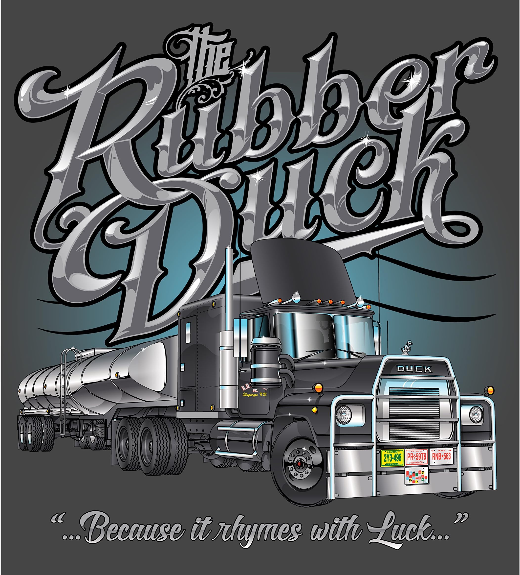 Big Rig Tees 'Rubber Duck' T-Shirt (Large)