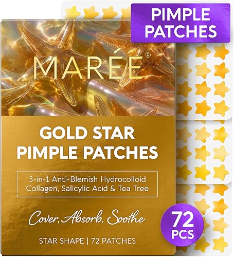 MAREE Gold Star 水胶体痘痘贴 含水杨酸