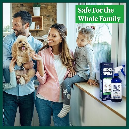 Miniatura 6 de Catcher Labs - Aerosol natural para insectos para uso en interiores y exteriores  Hormigas, cucarachas, arañas, moscas, pulgas, insecticidas y
