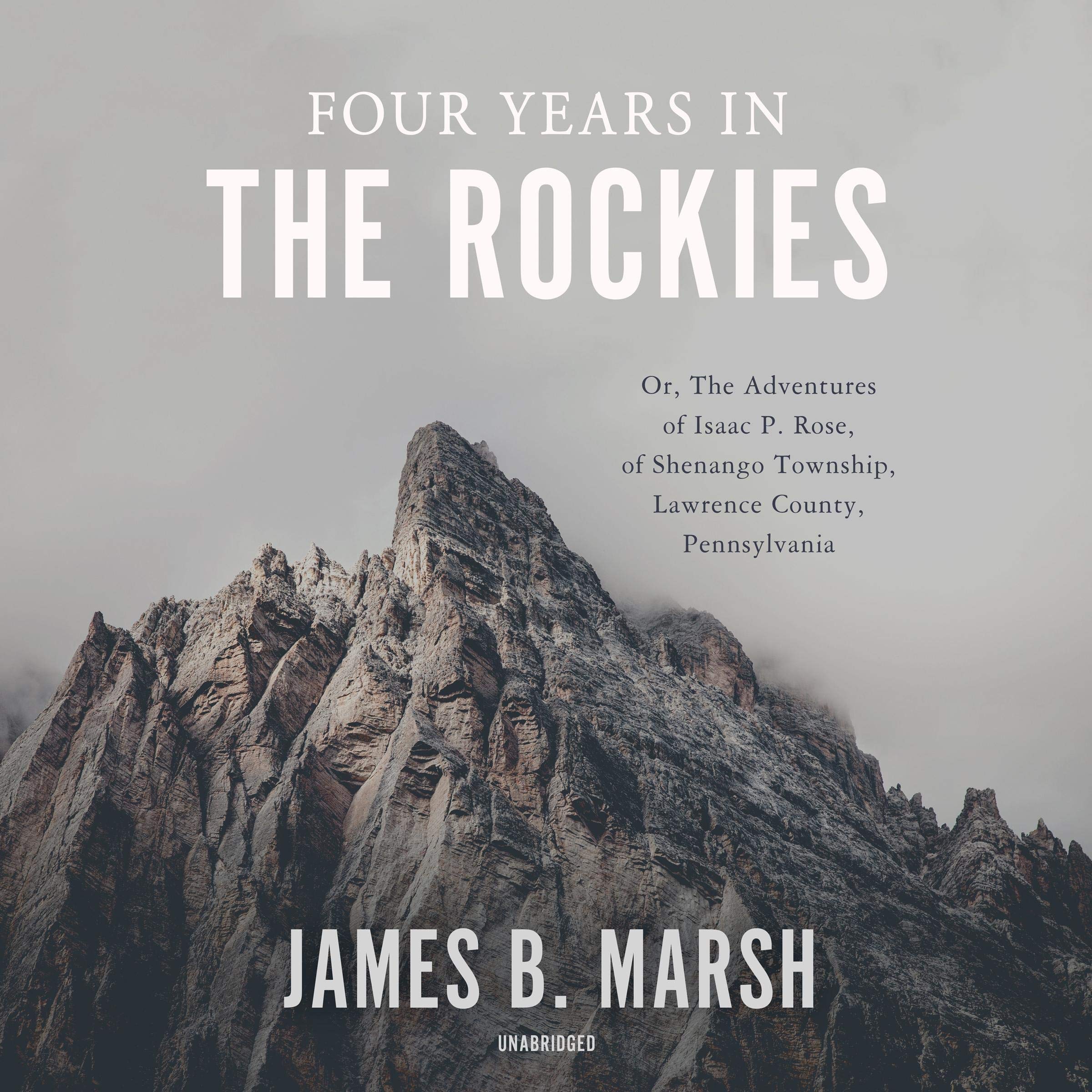Cover art for Four Years in the Rockies