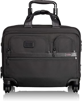 Tumi Maletín Cabina Deluxe Brief Negro 39.4 cm : Amazon.es: Equipaje