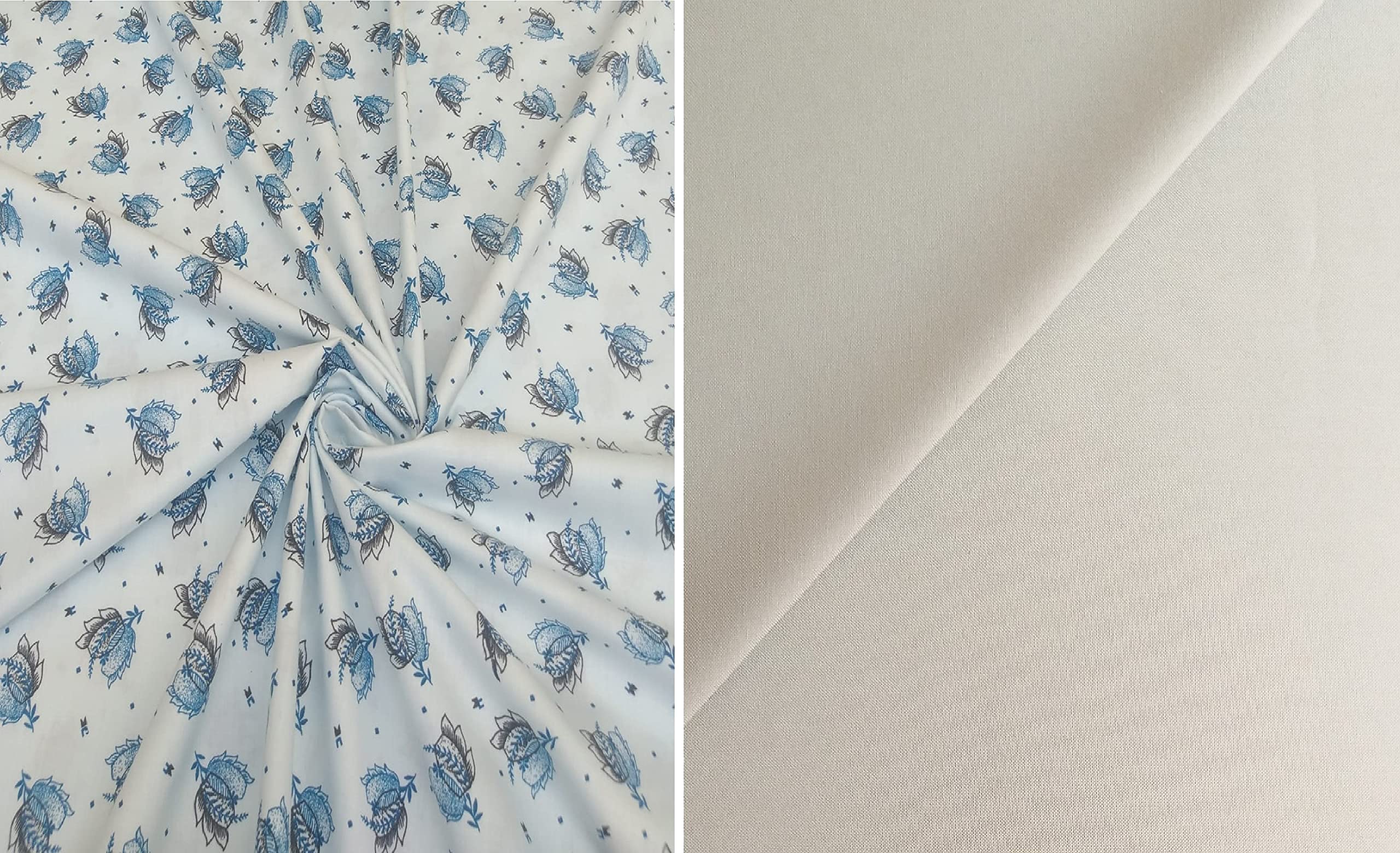 Pri & Su CottLinns Combo of Cotton Printed Shirt 110007 & Trouser Fabric 90010-picture-44
